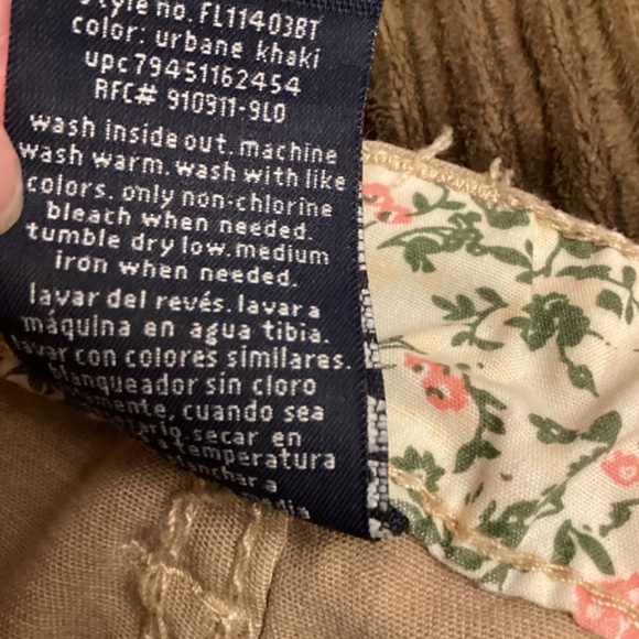 New Women’s Faded Glory Capris Capri Size 10 Tan - Picture 5 of 5